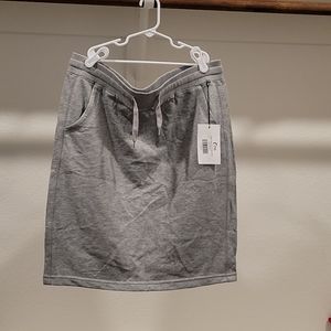 Gray Take Me Everywhere Skirt